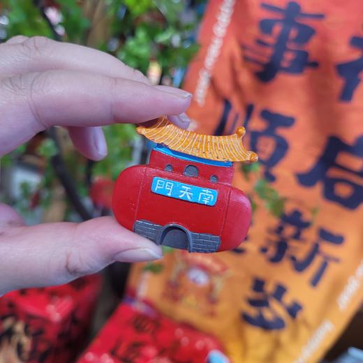 泰山石敢当风景冰箱贴中国风山景装饰贴画旅游纪念品伴手礼 商品图0