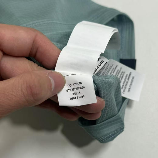 原单正品 Patagonia Cap Cool LW 轻量速干T恤，蓝色/黑色 S-XXL 商品图11