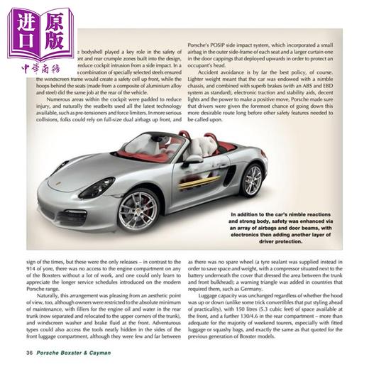 预售 【中商原版】保时捷 981系列2012至2016年款 Porsche Boxster and Cayman The 981 Series 2012 to 2016 英文原版 Brian Long 商品图3