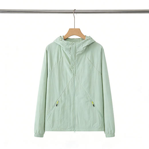 🔥【Schenvega 马卡龙色系男女同款防晒衣E52-9268款】 开团啦！ 8 色可选：薄荷绿 / 荧光黄 / 奶白 / 浅蓝 / 姜黄 / 樱花粉 / 深紫… 承包你整个夏天的穿搭 商品图6