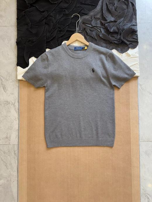 F031863四色可选百搭耐看小马刺绣四色亲肤透气针织短袖T恤 商品图4