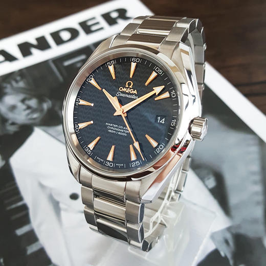 【95新】OMEGA 欧米茄231.10.42.21.01.006天文台认证同轴自动机械机芯日期显示42MM（男款）海马系列精钢280226AK42 商品图1