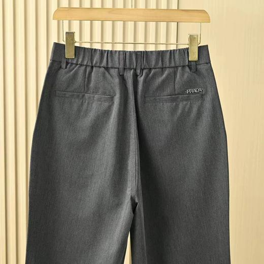 F031843春季新品男士垂感宽松低奢简约休闲直筒西裤 商品图7