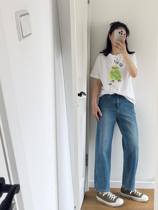 版型封神-- 巨显腿直四面弹法棍九分牛仔裤【包邮+三天无理由退换】 商品图10