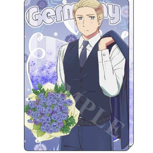 黑塔利亚 鲜花系列 流沙摆件 Germany款 商品图0