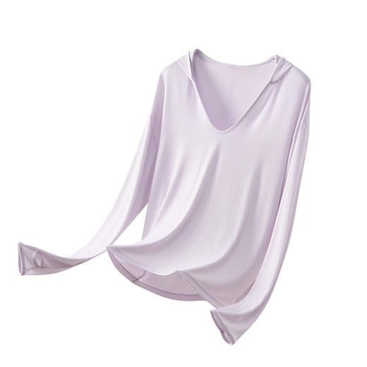 （3-5天发货）亚麻连帽罩衫-W14C1 商品图4