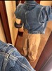 F031885美式复古百搭纯棉牛仔布男女同款牛仔外套夹克 商品缩略图13