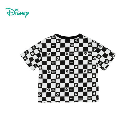 迪士尼妙趣之旅宽松米奇花版短袖T恤222DS0573 商品图6