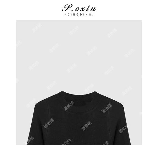 03-4潘依绣丁丁宠粉天-丝-羊-毛-针织长袖Q63374 商品图2