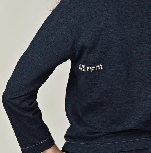 45后腰刺绣字母R | 八分袖简约上衣T恤【包邮+三天无理由退换】 商品图8