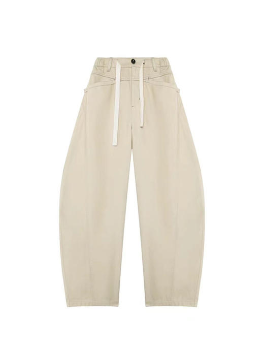 【3月27日 周末秒杀 直接调价下单即可】出黑色啦 春夏都可以穿的 天丝棉混纺 弯刀裤 邂逅 松弛感穿搭 再一款 藏肉 弯刀裤 商品图2