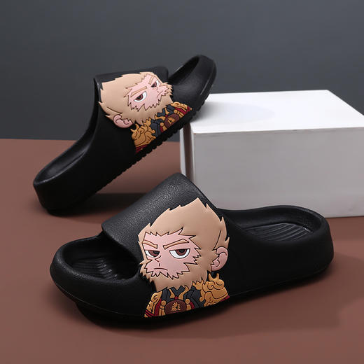 【ABCKIDS】儿童拖鞋男童凉拖新款孙悟空卡通中大童防滑软底凉拖鞋24-41 商品图0