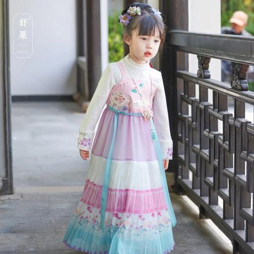 舒栗品牌直发❗ 『舒栗汉服系列』女童千金大小姐走来了舒栗颜值绝啦  品质颜值都在线 仙气飘飘，古风典雅又不失童趣~ 商品图5