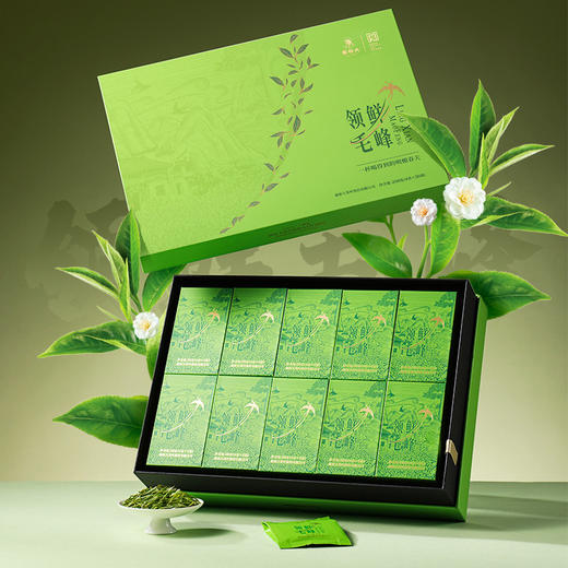 【2026新茶上市】谢裕大 明前特级 领鲜毛峰 礼盒200g 安徽黄山绿茶 节日送礼 商品图0