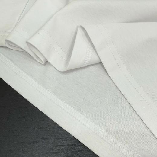 F031873男士小LOGO刺绣圆领简约款纯棉圆领短袖T恤 商品图8