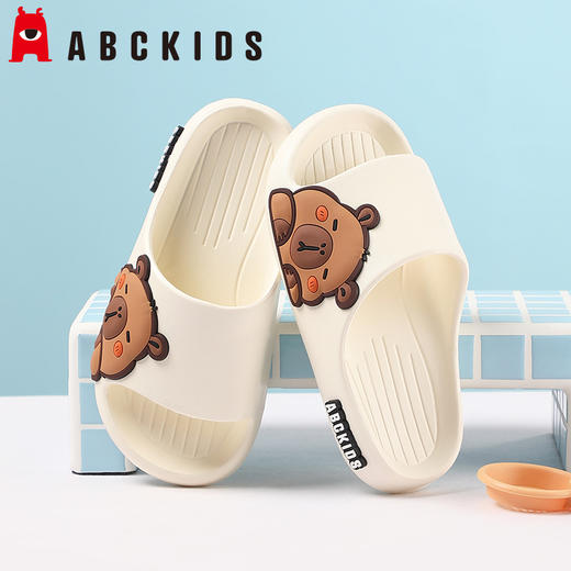 【ABCKIDS】儿童拖鞋卡皮巴拉夏季室内外家居男女童防滑拖鞋24-40 商品图1