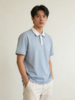 G2000男装SS26商场新款丝光棉休闲剪裁短袖POLO衫61143014 商品缩略图0
