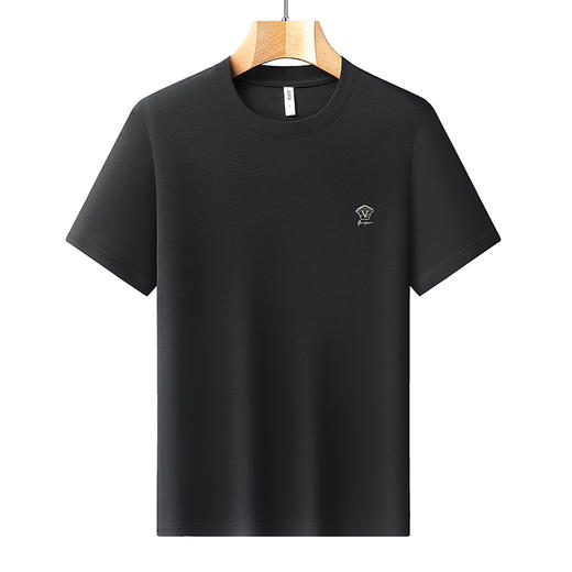 【DX】大依优型大码男装夏季圆领短袖T恤休闲百搭打底衫棉质短袖300斤 商品图7