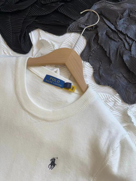 F031863四色可选百搭耐看小马刺绣四色亲肤透气针织短袖T恤 商品图8