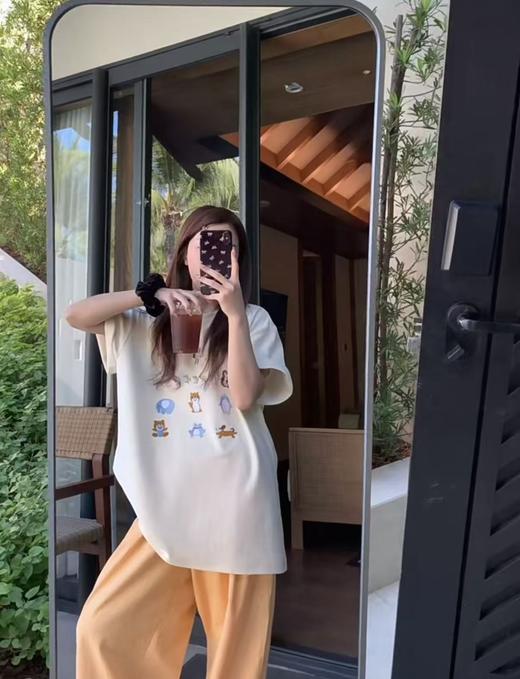 特价出！少量！ADER卡通刺绣短袖T恤~ 商品图6