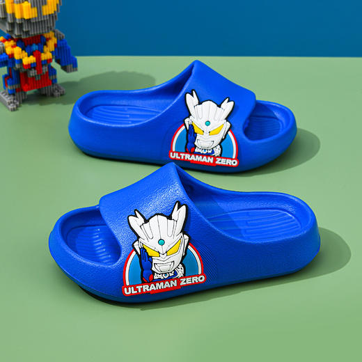 ABCKIDS 儿童拖鞋奥特曼男童凉鞋卡通软底防滑室内外家居拖鞋24-41 商品图2