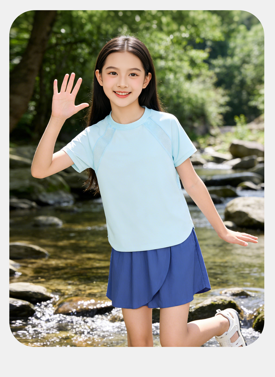 【速干短袖T恤】Amilife阿米日记纯色速干短袖T  UPF50+防晒  吸湿速干   透气舒适 7A级抗菌