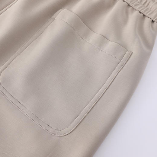 GXG男装【含莱赛尔】26夏季时尚舒适松紧腰系绳男式直筒休闲裤K&C 商品图13