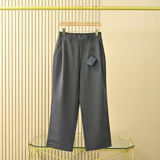 F031843春季新品男士垂感宽松低奢简约休闲直筒西裤 商品图5