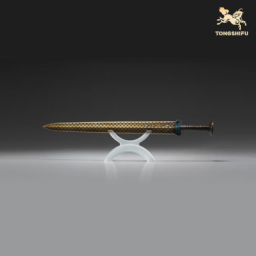 铜师傅《越王剑》古风越王勾践模型摆件 书房装饰收藏礼品工艺品 商品图2
