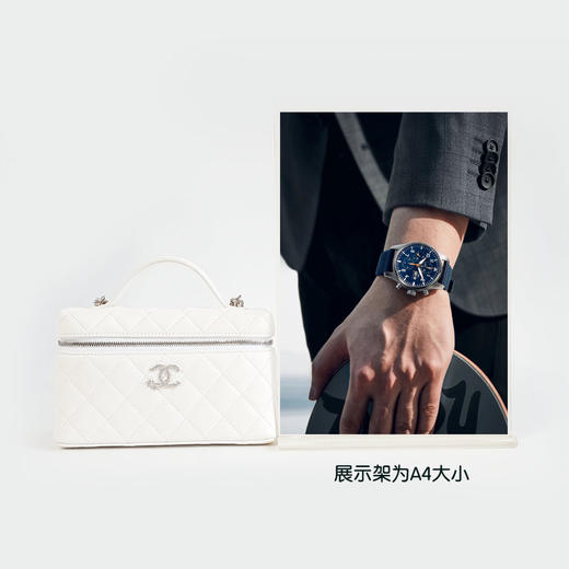 【闲置】CHANEL香奈儿AP4854 B21489 1060125B白色银扣荔枝牛皮星星LP盒子包手提单肩包女士160326AK30 商品图11