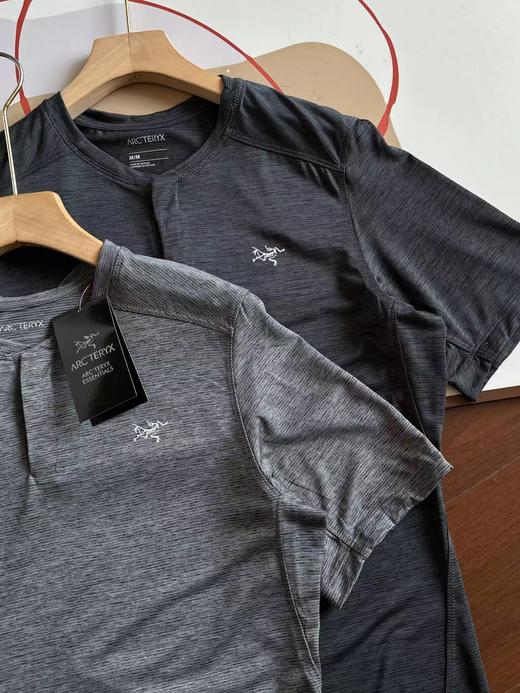 F031870两色情侣款亨利领防紫外线UPF75+速干短袖T恤 商品图4