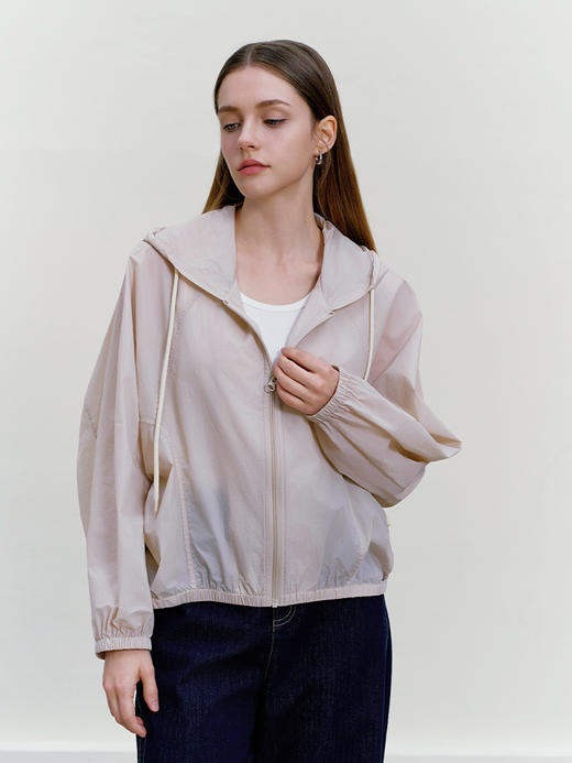 【连帽防晒服】26年春夏新品女士100%锦纶轻薄防晒外套 商品图0