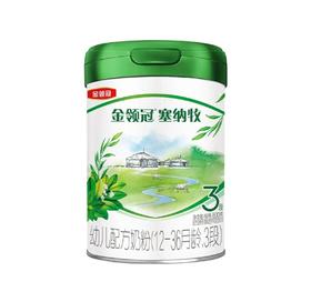 伊利金领冠塞纳牧有机奶粉3段800g一箱6桶