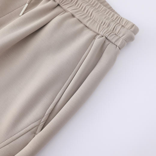 GXG男装【含莱赛尔】26夏季时尚舒适松紧腰系绳男式直筒休闲裤K&C 商品图11