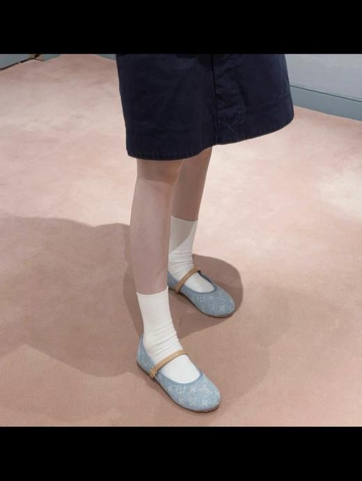 驴家 平底芭蕾鞋老花玛丽珍鞋 商品图13