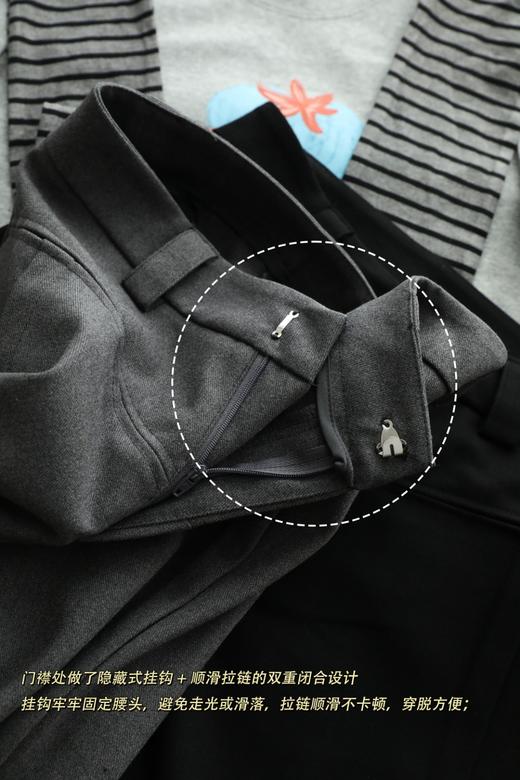 热门款~高级感设计感阔腿西装裤 商品图12