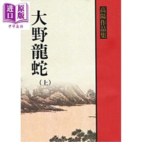 【中商原版】大野龙蛇 上册 港台原版 高阳 联经出版