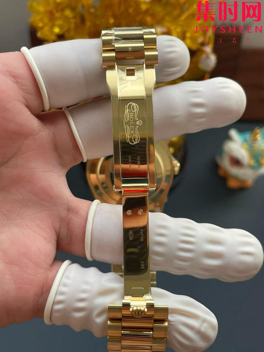 RC配重版 重量200克+ 桌绿DD 劳力士星期日历型系列 3255一体机 男士腕表 日志40mm 商品图6