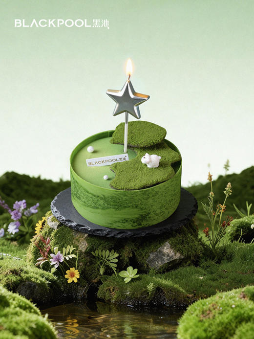 白羊座-春草生慕斯 | 黑池 商品图0