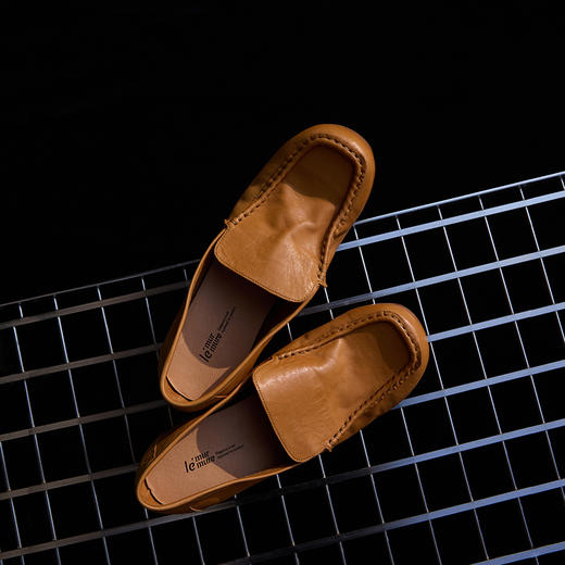 Le' Murmure 意大利水洗马皮经典“一脚蹬”便士鞋懒人乐福鞋 商品图4