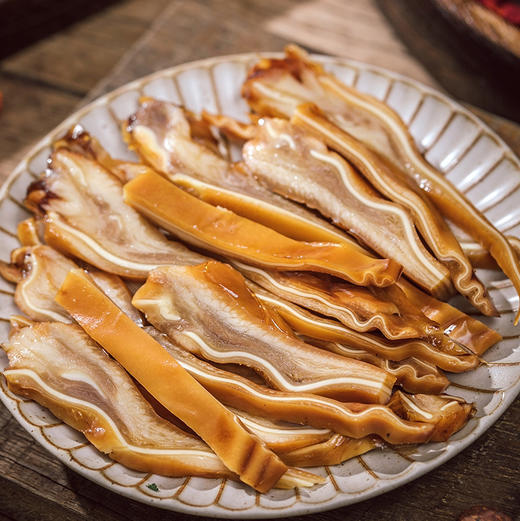 泰祥-宝竹酱卤猪蹄+酱卤猪耳朵+酱卤猪头肉组合装，小火慢炖，咸淡适中，入口筋皮软糯，老少皆宜，抽气密封包装，携带方便，吉祥如意熟食礼盒 商品图8