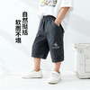 迪士尼男童夏日碳灰七分裤短裤梭织七分裤XD2EK001 商品缩略图1