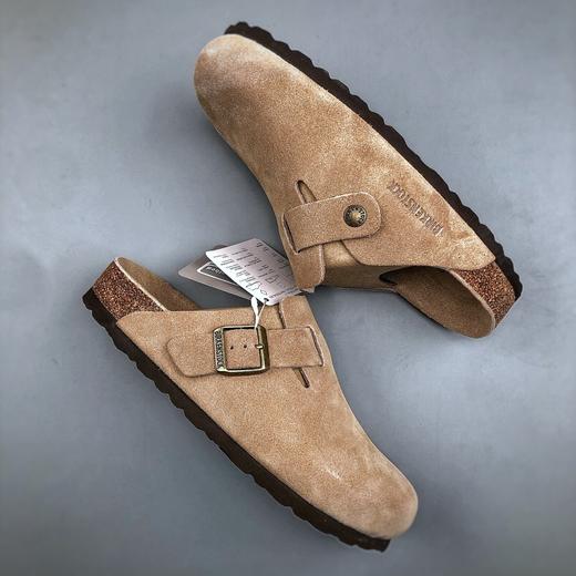 勃肯 懒人拖鞋 博肯 平底复古软木底休闲拖鞋 商品图2