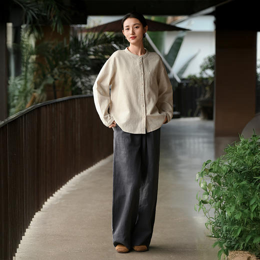 （3-5天发货） 苎麻衬衫 商品图1