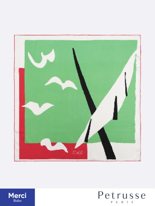 Petrusse贝图丝 Matisse 马蒂斯·夏之曲 艺术家合作款 真丝方巾 商品图0