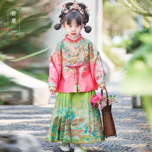 舒栗品牌直发❗ 『舒栗汉服系列』女童千金大小姐走来了舒栗颜值绝啦  品质颜值都在线 仙气飘飘，古风典雅又不失童趣~ 商品图6