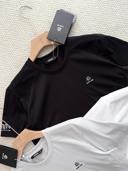 F0318127简约网眼透气面料插肩袖设计速干功能T恤短袖 商品图2