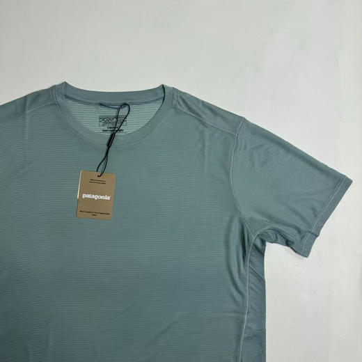 原单正品 Patagonia Cap Cool LW 轻量速干T恤，蓝色/黑色 S-XXL 商品图6