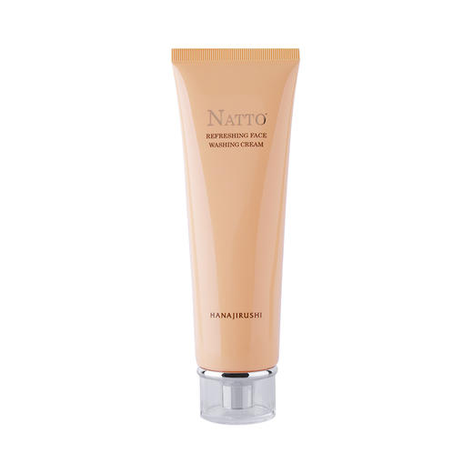 【99元3件】清仓 花印纳豆弹润绽亮洗面奶 120g线下款 外包装磨损压损脏污 效期26年9月左右 商品图2