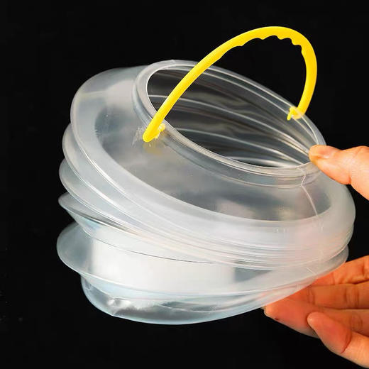 天天练2173透明伸缩洗笔桶 商品图2